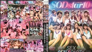 STARS-160【會員特殊限定】 SODstar 10 SEX AFTER PARTY 2019 ～クラブでハメハメヌキまくり編～