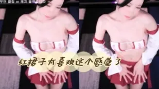 kbj-24052248 紅裙子太喜歡這個感覺了